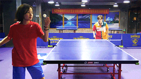 省隊小姐姐教你接發(fā)球基本套路，通俗易懂！