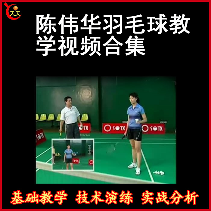 羽毛球教學(xué)片主講-陳偉華視頻教程百度網(wǎng)盤下載