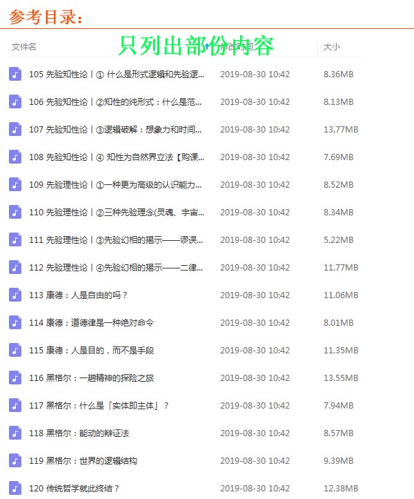 《哲學(xué)100問·第1季:西方哲學(xué)啟蒙課》音頻全集百度網(wǎng)盤分享下載