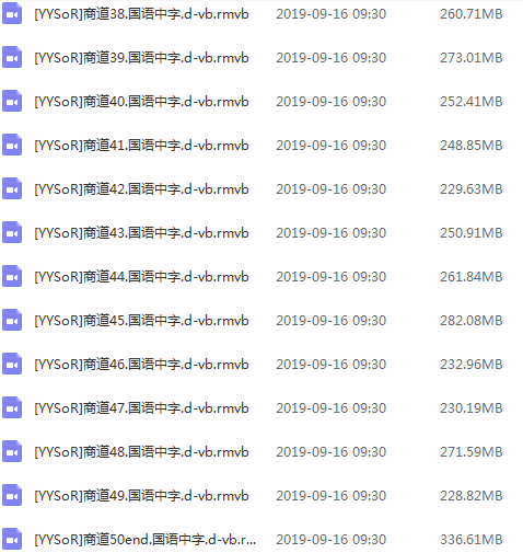 南懷瑾推薦《商道》視頻全集百度網(wǎng)盤下載