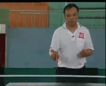 打好乒乓球--直拍正手擋