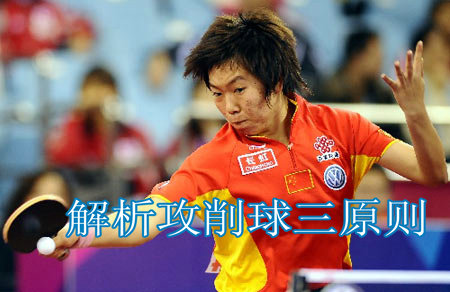 解析攻削球三原則：李曉霞拉弧圈球&nbsp;張怡寧沖殺