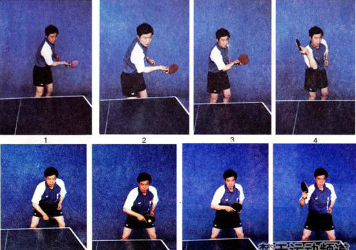 乒乓球單項技術之反手攻球