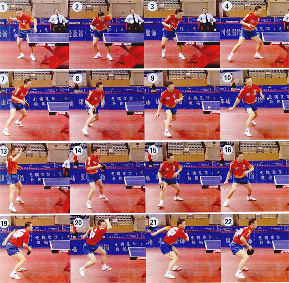 馬琳的弧圈球技巧