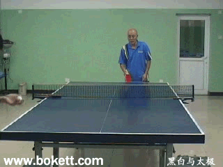 長(zhǎng)膠接下旋正手撇右大角