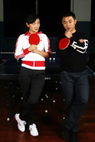 星戰(zhàn)胡可VS國(guó)乒名帥閻森 精彩碰撞師徒緣分(組圖)