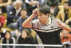 前廣東男單冠軍入選美國(guó)乒球國(guó)家隊(duì) 期待參戰(zhàn)08(圖)