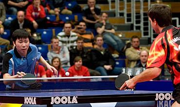 德乒球賽原中國籍黑馬爆發 連克波爾等名將獲銀牌
