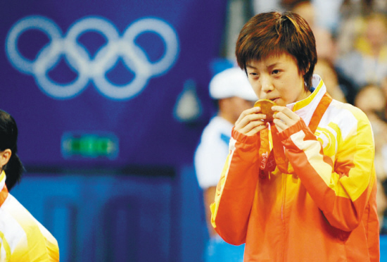 張怡寧不僅僅是冷面丫頭 王者歸來背后也有無限艱辛