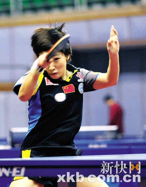 直通橫濱女乒隊內賽拉開序幕 劉詩雯郭焱占得先機