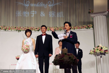 張怡寧老公曾獲數學博士學位 牽線紅娘原是馬艷紅