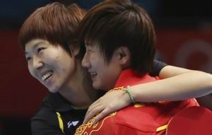 女乒團體中國隊3比0日本&nbsp;成功衛冕摘第34金