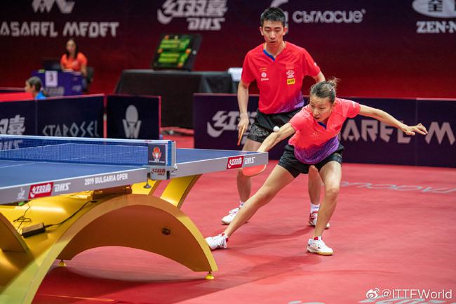 保乒賽馬特/武楊擊敗法國(guó)選手 順利進(jìn)混雙四強(qiáng)