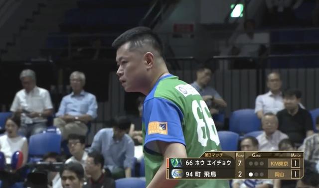 T聯(lián)賽侯英超全錦賽奪冠后首秀 為KM東京奪關(guān)鍵分