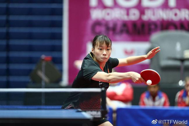 乒球世青賽中國(guó)女團(tuán)3-1日本奪冠 石洵瑤奪兩分