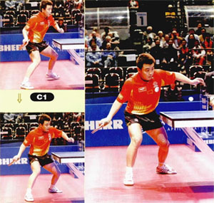 向王皓學(xué)習(xí)如何運(yùn)用腰部動(dòng)作