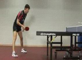 吳尚垠反手快撥轉(zhuǎn)正手快攻訓(xùn)練