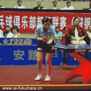 福原愛實戰(zhàn)技術(shù)圖解