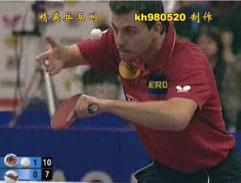 波爾反手發(fā)球