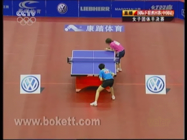 福原愛高拋發(fā)球技術(shù)圖解