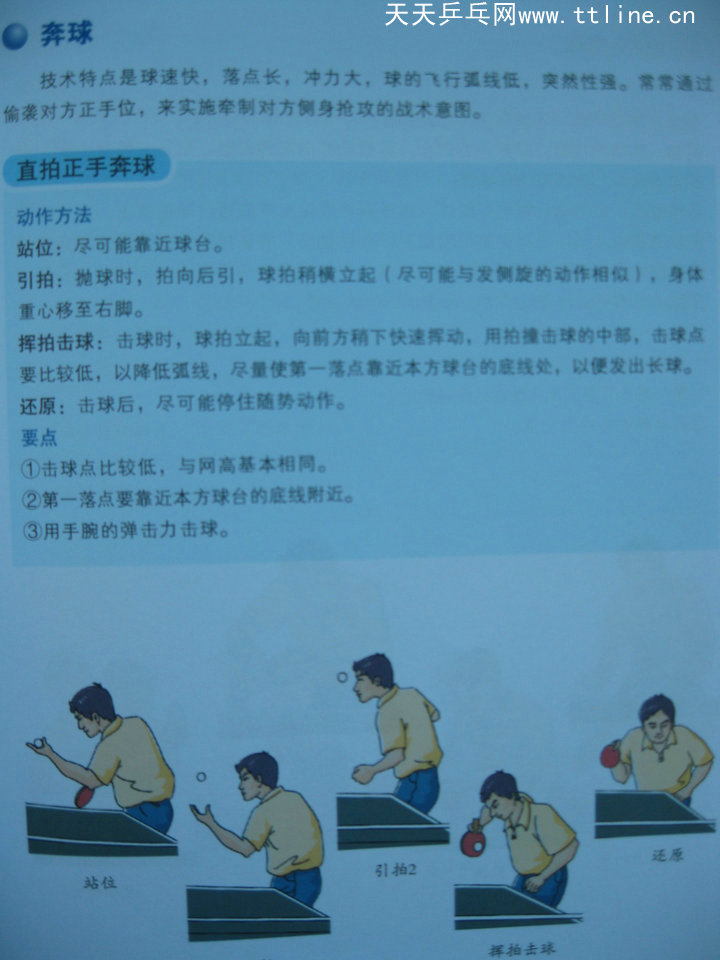 跟教練學(xué)乒乓-發(fā)球技術(shù)-直拍正手奔球