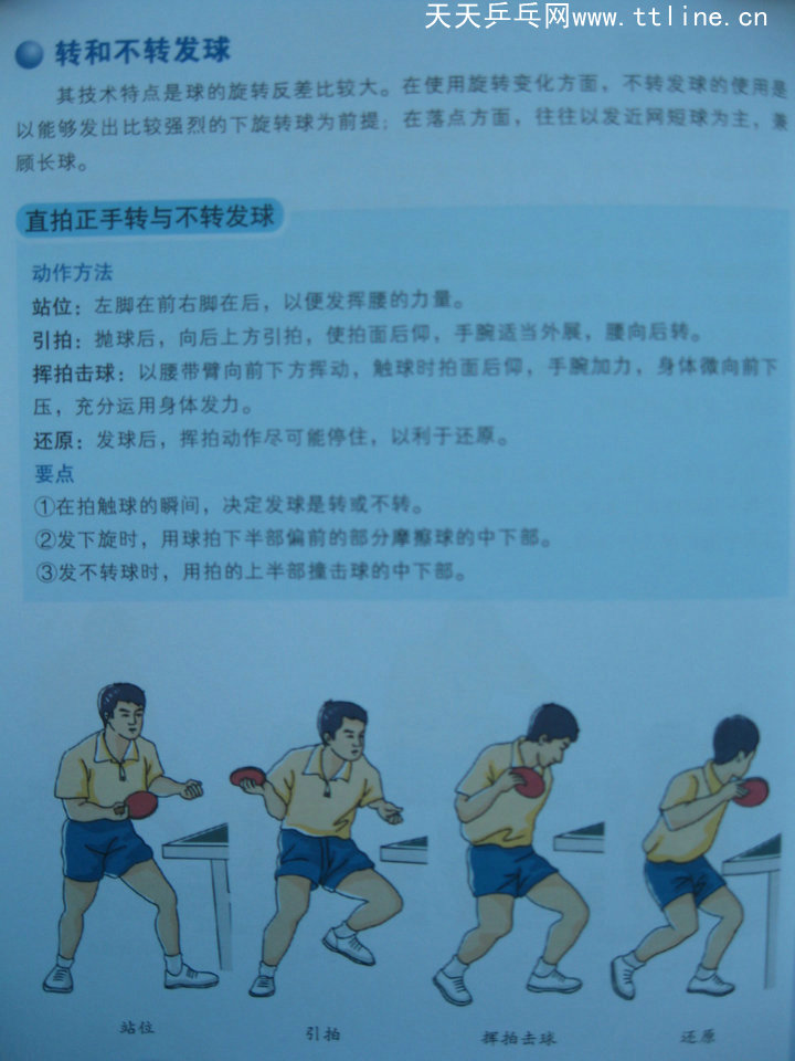 跟教練學(xué)乒乓-發(fā)球技術(shù)-直板正手轉(zhuǎn)與不轉(zhuǎn)發(fā)球