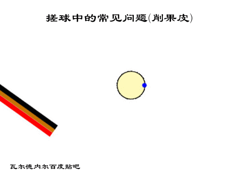 圖解慢示范搓球中常見(jiàn)問(wèn)題--削果皮式搓球