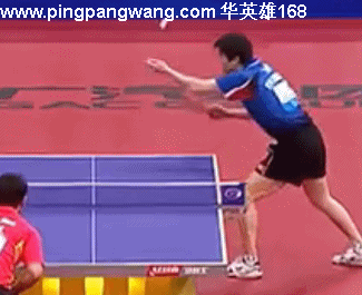 直拍必學之技---柳承敏直拍逆旋轉(zhuǎn)發(fā)球