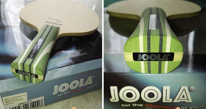 JOOLA優(yōu)拉 Aruna OFF 阿魯納使用乒乓球拍試打評測：一黑到底
