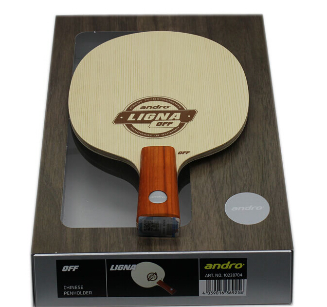 andro岸度叻克（LIGNA OFF）乒乓球拍試打感受：岸度品牌旗艦款