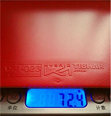 挺拔黑薩7配膠藍(lán)K1 PLUS乒乓球膠皮試打評測：