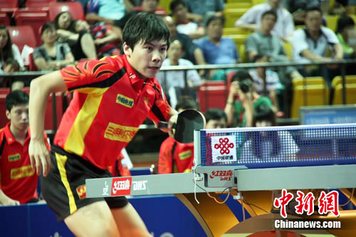 資料圖：陳玘在比賽中。中新網(wǎng)發(fā) 周劍 攝