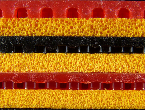 阿迪達(dá)斯P3/P5/P7乒乓球膠皮試打體會