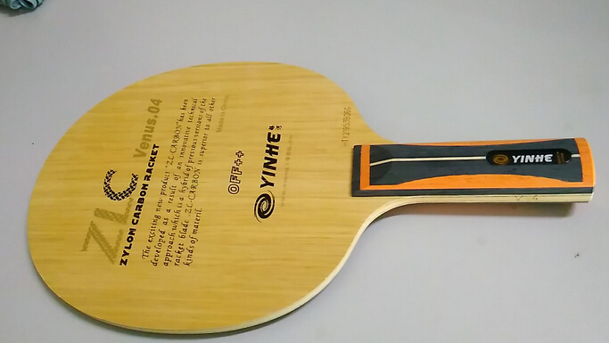 銀河V4 ZLC纖維乒乓球底板試打評測“弧圈王”和“擰拉王”