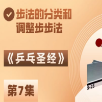 《乒乓圣經(jīng)》第07集：步法的分類和調(diào)整步步法 