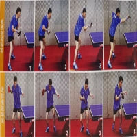 [李田光]右手直板生膠乒乓球技術(shù)：正手發(fā)球后倒板推擠(附簡介)