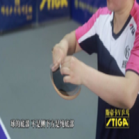 [張輝]反手轉(zhuǎn)不轉(zhuǎn)發(fā)球技術(shù)動作要領(lǐng)