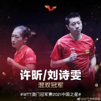 許昕劉詩雯摘新年首冠 樊振東生日留遺憾未來可期