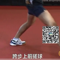 國手乒乓課堂 第05集 閆安正手搓接后銜接反手拉下旋