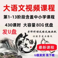 大語(yǔ)文視頻精講課程讓孩子愛(ài)上語(yǔ)文課堂竇昕 思泉全集網(wǎng)課講義