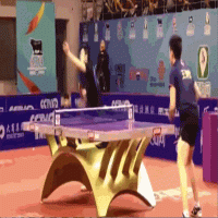 乒乓球的弧線能有多離譜？不進來看你絕對想不到！