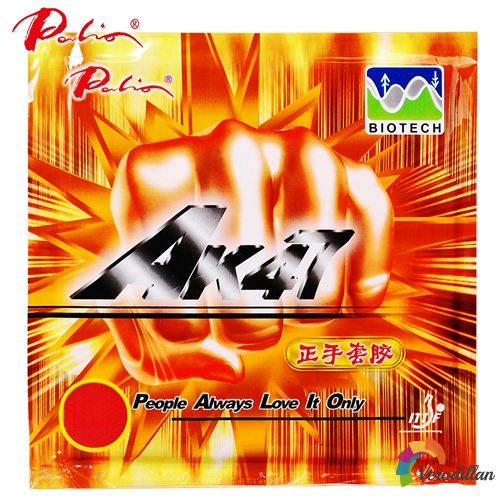 拍里奧AK47正手無機套膠怎么樣[實戰(zhàn)測評]