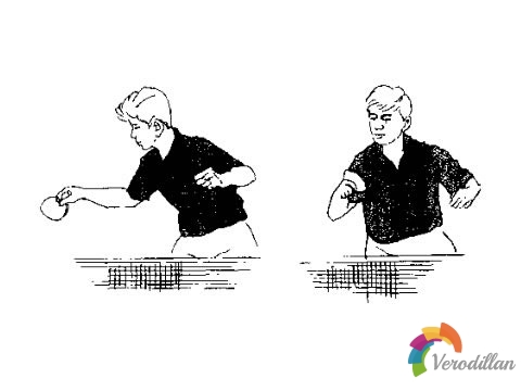 直拍橫打兩面擺速手藝特點及方式步驟