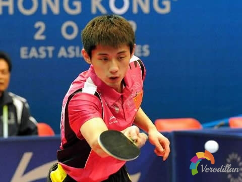 右手橫拍若那邊理正手位短球