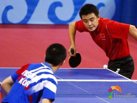 業(yè)余乒乓球友若那邊理時(shí)機(jī)球