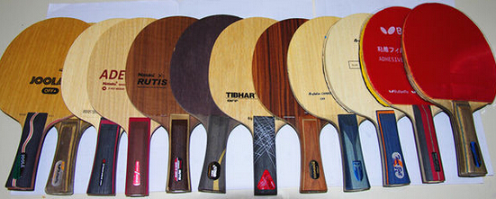 蝴蝶鐵牌VIS、尼塔庫(kù)LATIKA CARBON乒乓球拍試打?qū)Ρ? class=