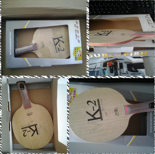 雙魚MK-2 試打?qū)Ρ人沟劭–L底板（加大拍面 像胖頭魚）