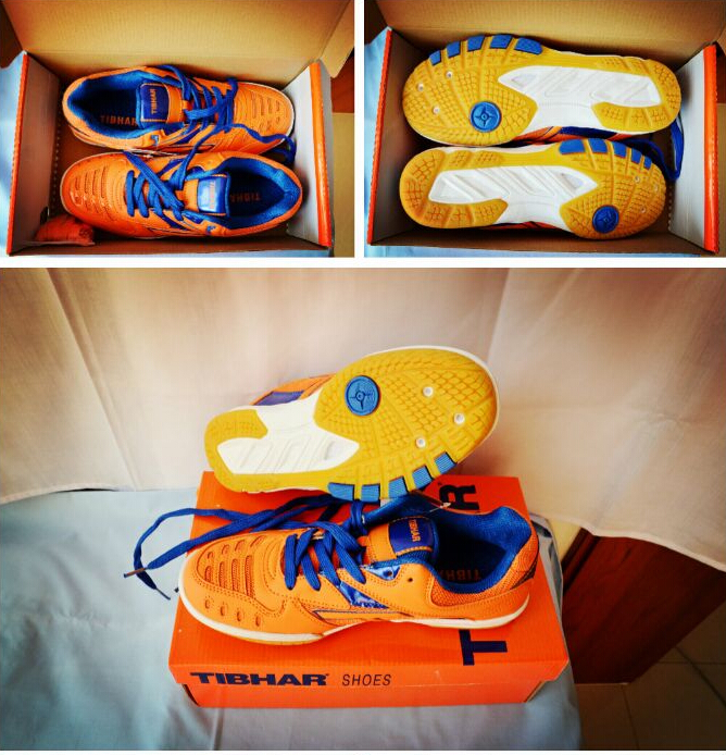 挺拔炫彩專業(yè)乒乓球鞋試穿感受，“炫、輕、快”