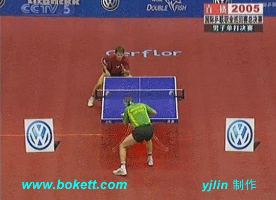 波爾反手快撕后側(cè)身攻