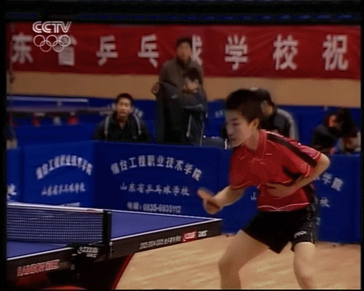 基本功之橫拍反手攻球